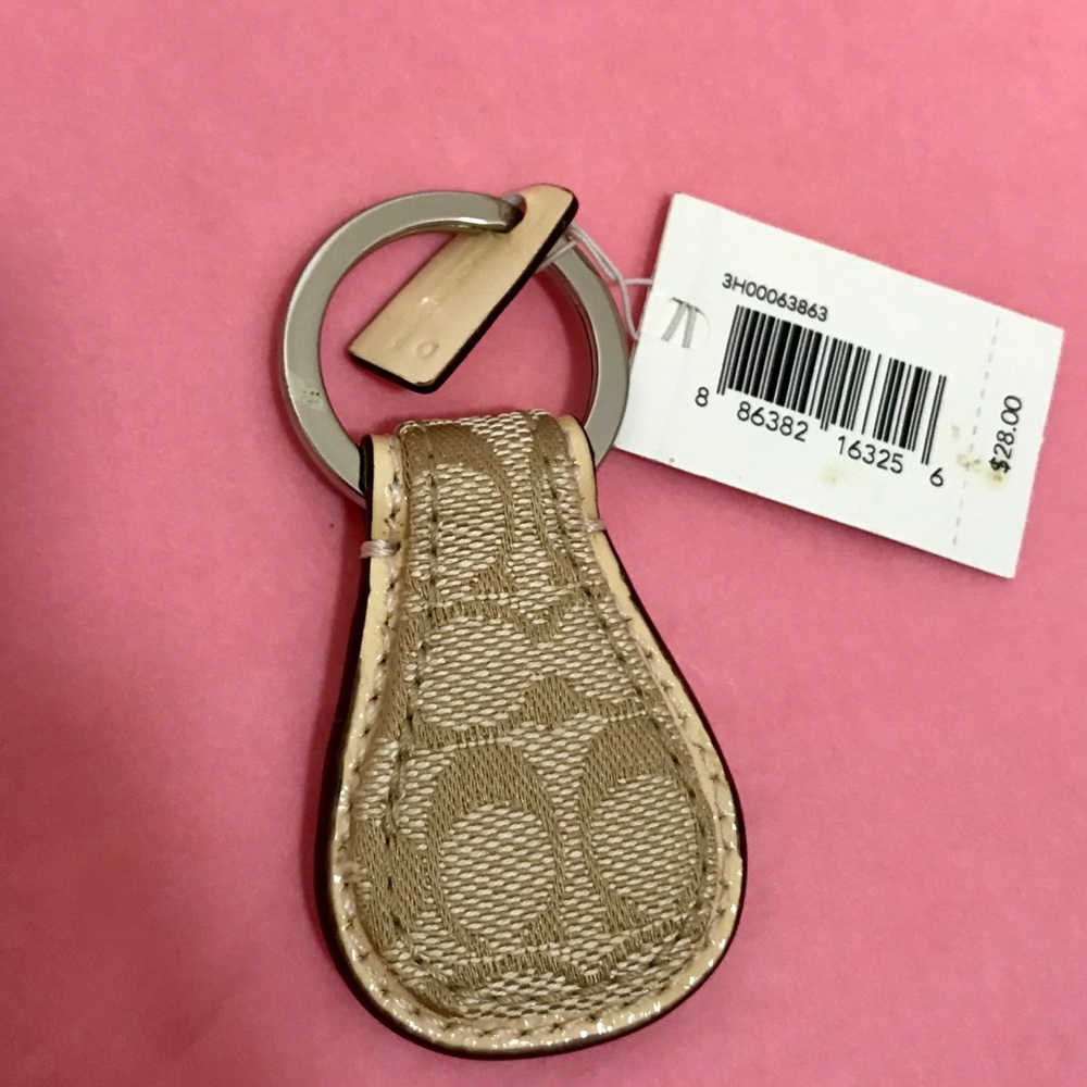 Coach Signature Key Fob ❤︎
